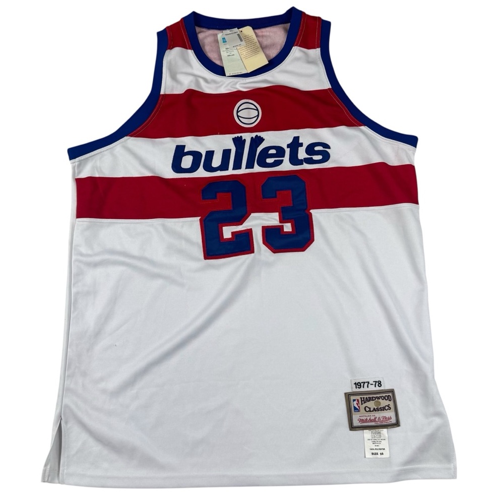Michael Jordan Washington Bullets Mitchell & Ness Authentic Jersey Men’s 56 NWT